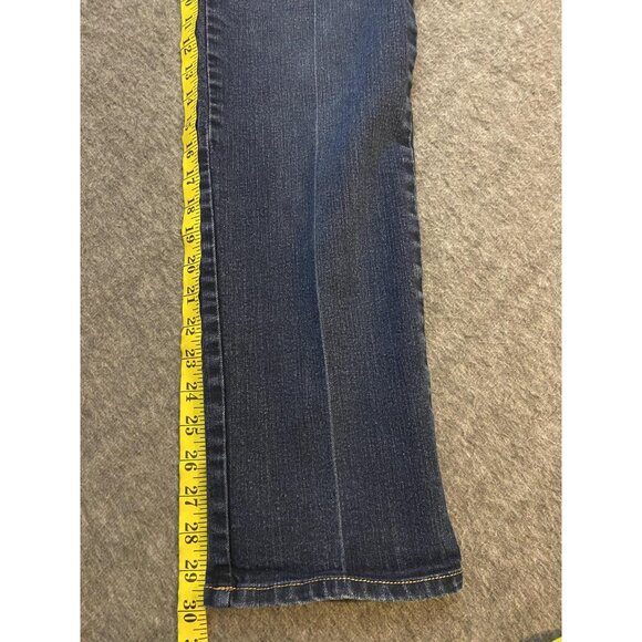 Gloria Vanderbilt Jeans Womens 10 Blue Amanda High Rise Tapered Leg Stretch - Picture 10 of 12